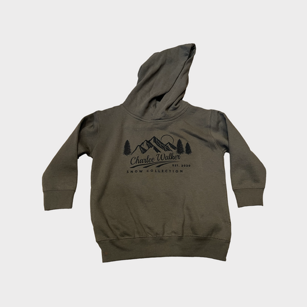 Military Green Snow Collection Hoodie
